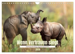 Cover-Bild zum Titel 'Wenn Vertrauen siegt (Wandkalender 2026 DIN A4 quer), CALVENDO Monatskalender' von 'Daniela Tapper'