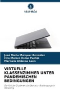 Cover-Bild zum Titel 'VIRTUELLE KLASSENZIMMER UNTER PANDEMISCHEN BEDINGUNGEN' von 'José María Márquez González, Ciro Moisés Romo Puebla, Marisela Aldecoa León'