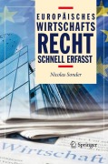 Cover-Bild zum Titel 'Europäisches Wirtschaftsrecht - Schnell erfasst' von 'Nicolas Sonder'