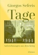 Cover-Bild zum Titel 'Tage 1941-1944' von 'Giorgos Seferis'