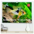 Knallbunte Wasserwelt. Die Welt der Fische (hochwertiger Premium Wandkalender 2025 DIN A2 quer), Kunstdruck in Hochglanz - Elisabeth Stanzer