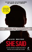 Cover-Bild zum Titel 'She Said' von 'Jodi Kantor, Megan Twohey'