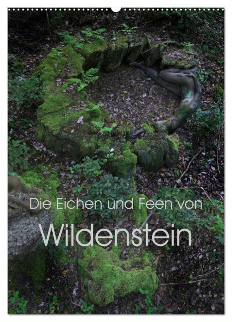 Die Eichen und Feen von Wildenstein (Wandkalender 2025 DIN A2 hoch), CALVENDO Monatskalender - Fru. Ch Fru. Ch