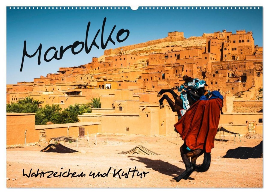 Marokko - Wahrzeichen und Kultur (Wandkalender 2027 DIN A2 quer), CALVENDO Monatskalender - Matteo Colombo