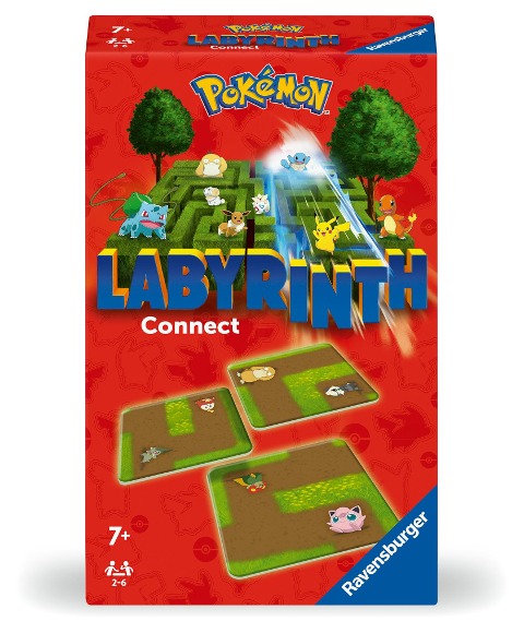 Pokémon Labyrinth Connect - Reisespiel ab 7 Jahre - Max J. Kobbert