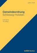 Cover-Bild zum Titel 'Gemeindeordnung Schleswig-Holstein' von 'Klaus D Dehn, Thorsten I Wolf'