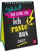 Cover-Bild zum Titel 'Wochenkalender 2027: Ich atme ein, ich raste aus' von ''
