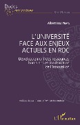 Cover-Bild zum Titel 'L'université face aux enjeux actuels en RDC' von 'Issa Yuma'