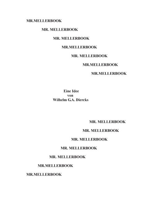 Mr. Mellerbook - Wilhelm G. A. Diercks