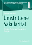 Cover-Bild zum Titel 'Umstrittene Säkularität' von 'Barbare Janelidze'
