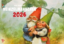 Cover-Bild zum Titel 'Heinzelmännchen Kalender 2026' von 'Rien Poortvliet'