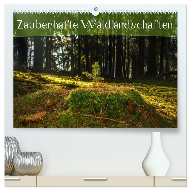 Zauberhafte Waldlandschaften (hochwertiger Premium Wandkalender 2026 DIN A2 quer), Kunstdruck in Hochglanz - Marcel Wenk