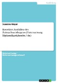 Korrektes Ausfüllen des Zeitnachweisbogens (Unterweisung Diplom-Betriebswirt / -in) - Susanne Mayer