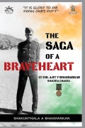 Cover-Bild zum Titel 'The Saga of a Braveheart' von 'Shakunthala Ajit Bhandarkar'