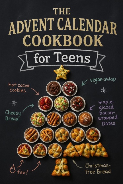 The Advent Calendar Cookbook for Teens: Experience 24 Days of Delicious, Easy to Cook Dishes | With 45+ Simple Step-by-Step Recipes - Boris G. Bennett