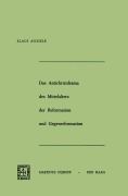 Cover-Bild zum Titel 'Das Antichristdrama des Mittelalters der Reformation und Gegenreformation' von 'K. Aichele'