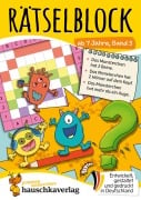 Cover-Bild zum Titel 'Rätselblock ab 7 Jahre, Band 3' von 'Agnes Spiecker'