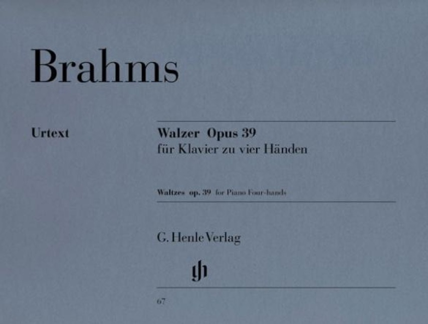 Brahms, Johannes - Walzer op. 39 - Johannes Brahms