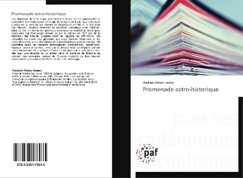 Promenade astro-historique - Vladimir Petrov Kostov