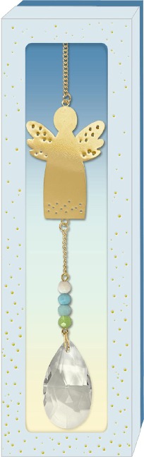 Engel-Kristall-Dekohänger - Schutz und Segen für dich! - 