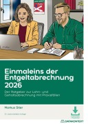 Cover-Bild zum Titel 'Einmaleins der Entgeltabrechnung 2026' von 'Markus Stier'