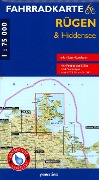 Cover-Bild zum Titel 'Fahrradkarte Rügen & Hiddensee' von ''