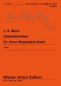 Cover-Bild zum Titel 'Clavierbüchlein der Anna Magdalena Bach' von 'Christian Petzold, Johann Sebastian Bach'