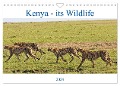 Kenya - its Wildlife (Wall Calendar 2024 DIN A4 landscape), CALVENDO 12 Month Wall Calendar - Tony Mills