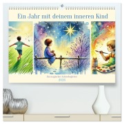 Cover-Bild zum Titel 'Ein Jahr mit deinem inneren Kind - Ein magischer Jahresbegleiter (hochwertiger Premium Wandkalender 2026 DIN A2 quer), Kunstdruck in Hochglanz' von 'Fred Schimak'