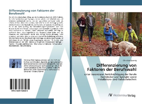 Differenzierung von Faktoren der Berufswahl - Christian Sprung