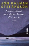 Cover-Bild zum Titel 'Sommerlicht, und dann kommt die Nacht' von 'Jón Kalman Stefánsson'