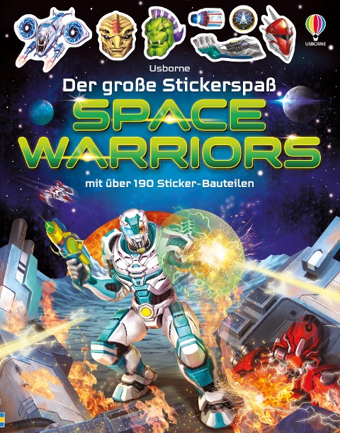 Der große Stickerspaß: Space Warriors - Simon Tudhope