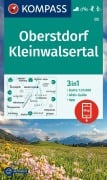 Cover-Bild zum Titel 'KOMPASS Wanderkarte 03 Oberstdorf, Kleinwalsertal 1:25.000' von ''