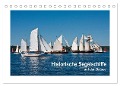 Historische Segelschiffe auf der Ostsee (Tischkalender 2025 DIN A5 quer), CALVENDO Monatskalender - Carina-Fotografie Carina-Fotografie