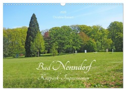 Cover-Bild zum Titel 'Bad Nenndorf, Kurpark-Impressionen (Wandkalender 2026 DIN A3 quer), CALVENDO Monatskalender' von 'Christine Bienert'