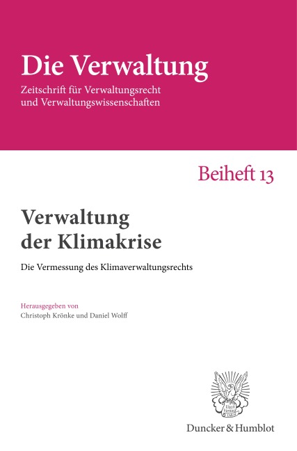Verwaltung der Klimakrise - 