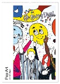 Pop Art - Atelier Zippo (Wandkalender 2024 DIN A2 hoch), CALVENDO Monatskalender - Katja M. Zippo