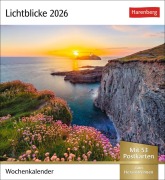 Lichtblicke Postkartenkalender 2026 - Wochenkalender mit 53 Postkarten - 