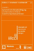 Cover-Bild zum Titel 'Systematische Berücksichtigung von Menschenrechten in Investitionsschiedsverfahren' von 'Julian Scheu'