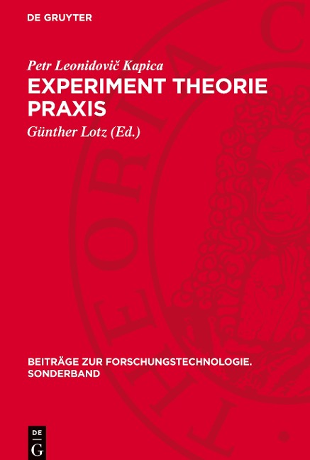Experiment Theorie Prax¿s - Petr Leonidovi¿ Kapica