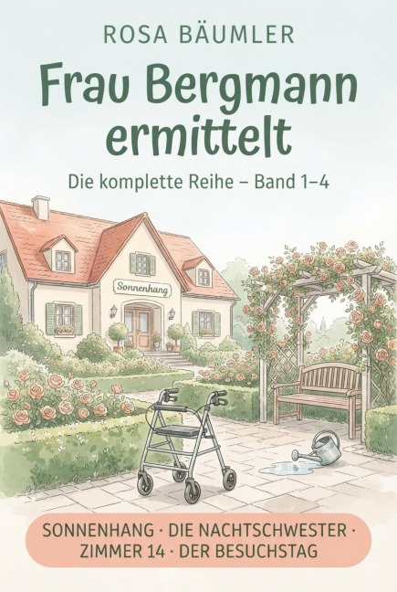 Frau Bergmann ermittelt - Die komplette Reihe Band 1-4 - Rosa Bäumler