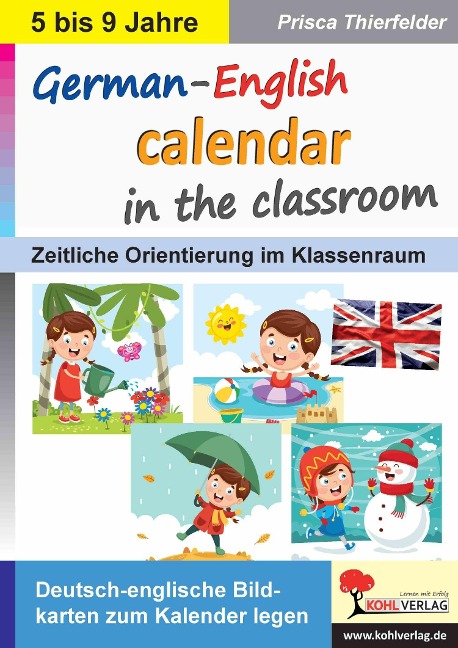 German-English calendar in the classroom - Prisca Thierfelder