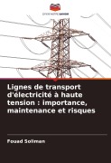 Cover-Bild zum Titel 'Lignes de transport d'électricité à haute tension : importance, maintenance et risques' von 'Fouad Soliman'