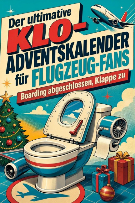 Der ultimative Klo-Adventskalender für Flugzeug-Fans - Anna Schmitt