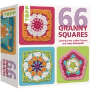 Cover-Bild zum Titel '66 Granny Squares Karten-Set' von 'Frechverlag'