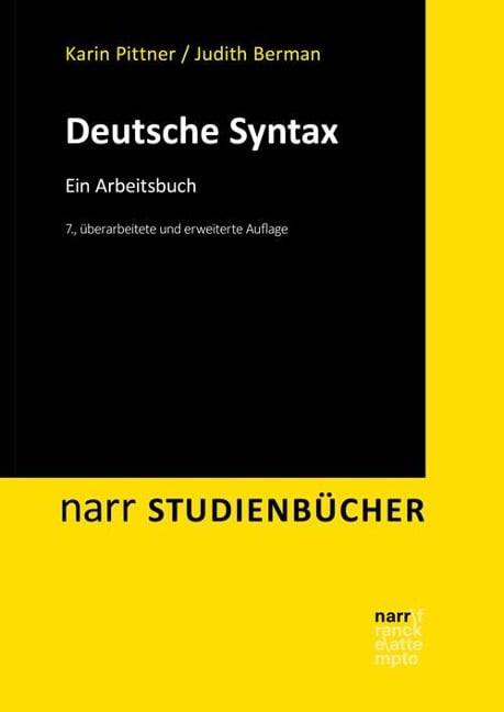 Deutsche Syntax - Karin Pittner, Judith Berman