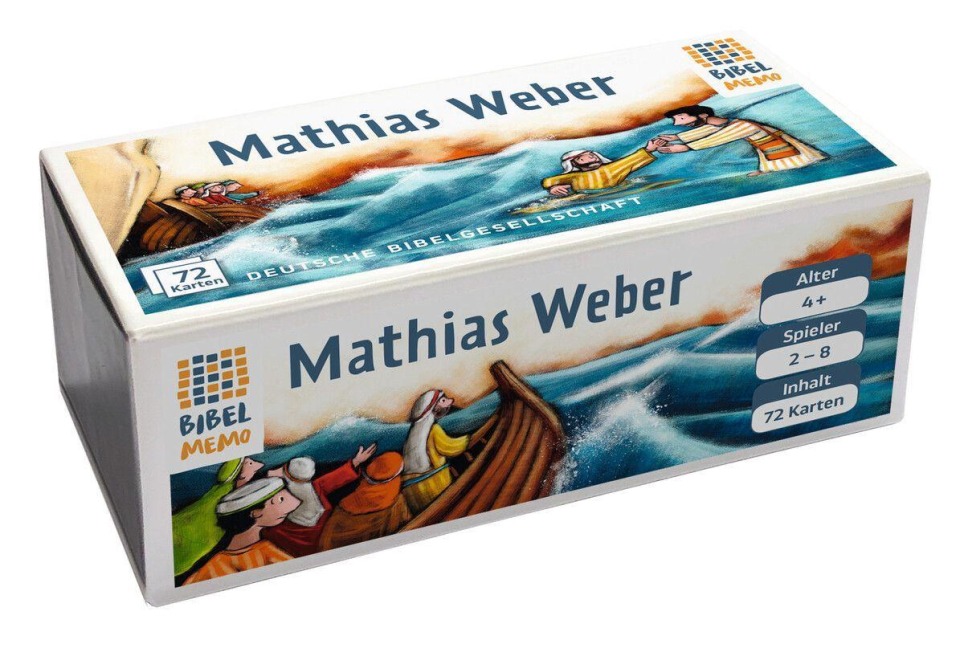 Bibel-Memo. Mit Bildern von Mathias Weber - 