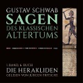 Cover-Bild zum Titel 'Die Sagen des klassischen Altertums' von 'Gustav Schwab'