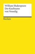 Cover-Bild zum Titel 'Der Kaufmann von Venedig' von 'William Shakespeare'