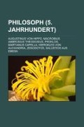 Cover-Bild zum Titel 'Philosoph (5. Jahrhundert)' von ''